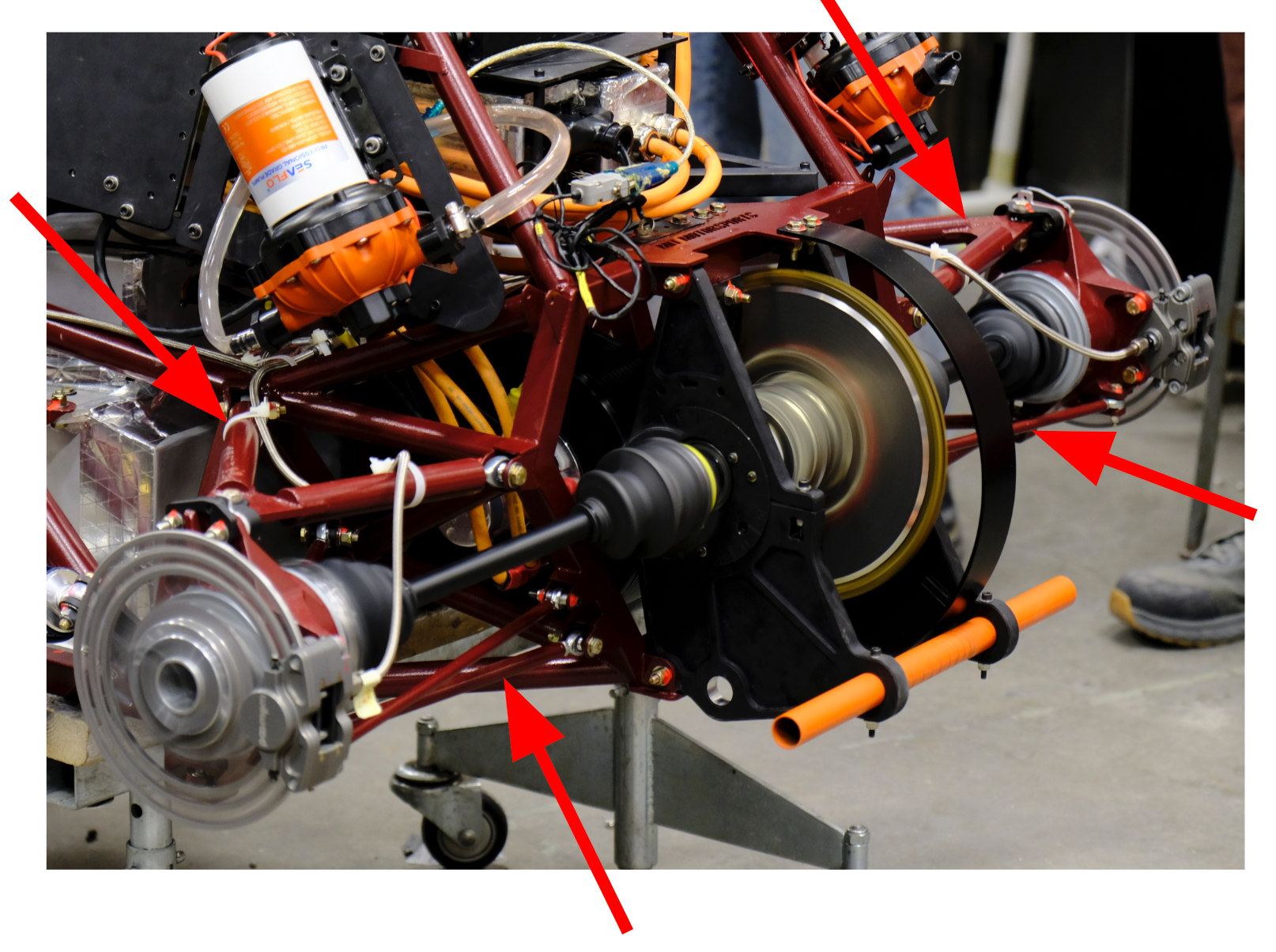 MIT Motorsports A-Arms